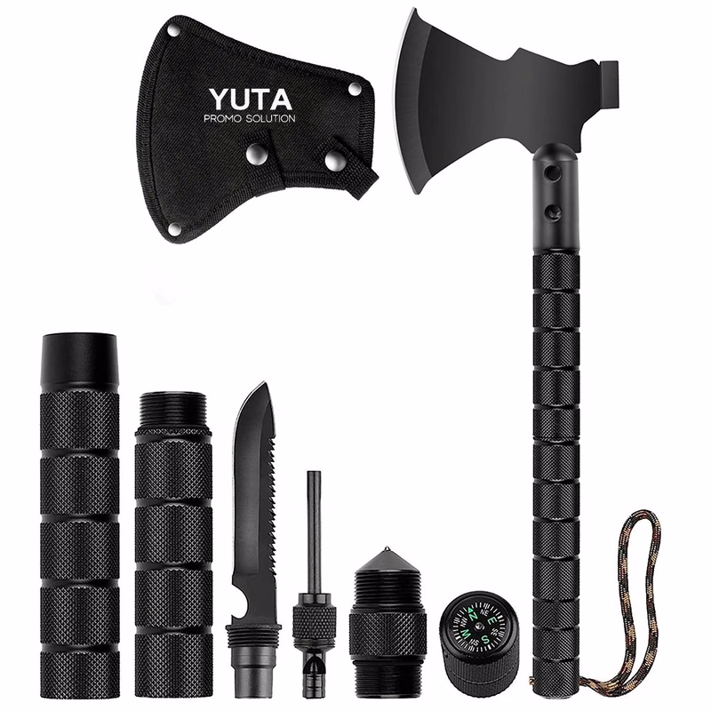 Convertible Multi-Functional Survival Camping Axe Kit