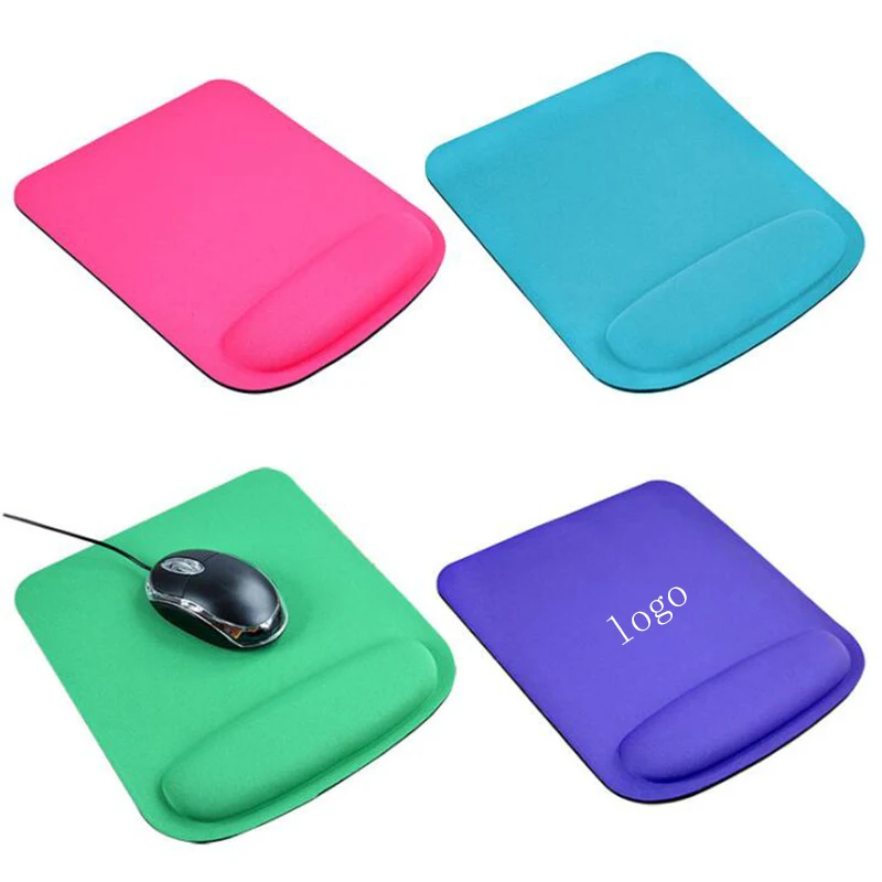 Pure Square Wrist Guard Mouse Pad 1