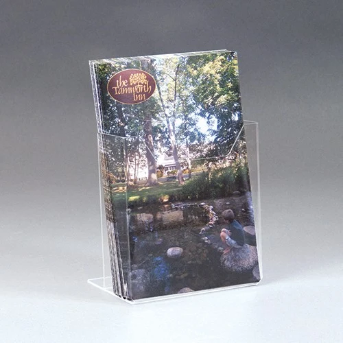 Single Pocket Countertop Brochure Holder - 5.5w 1