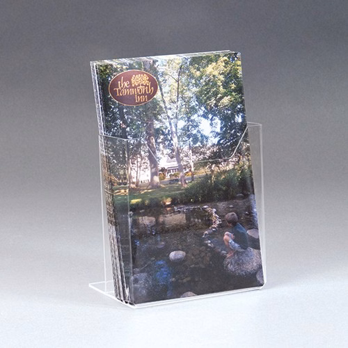 Single Pocket Countertop Brochure Holder - 5.5w