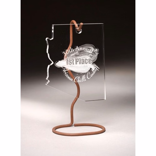 Wire Acrylic States award