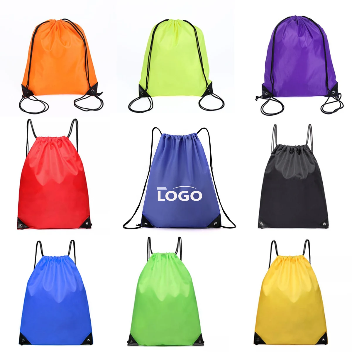 Non-Woven Drawstring Cinch-Up Backpack 1