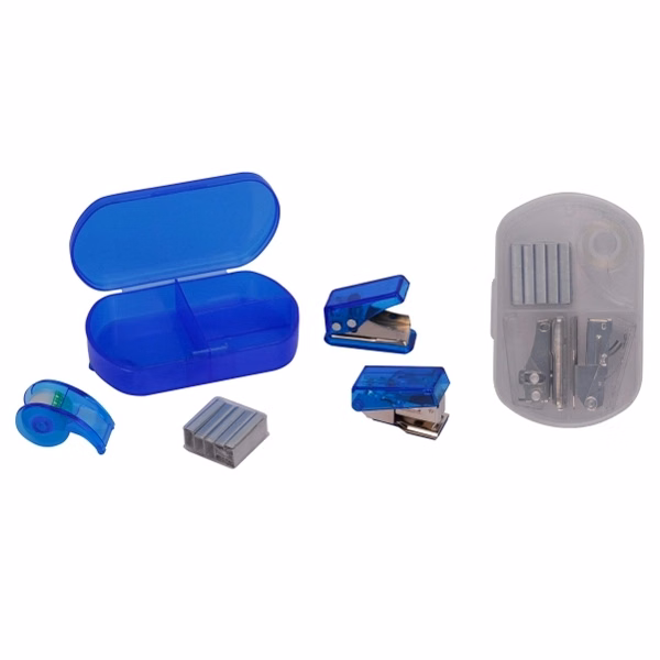 Hole Punch, Stapler & Tape Office Set