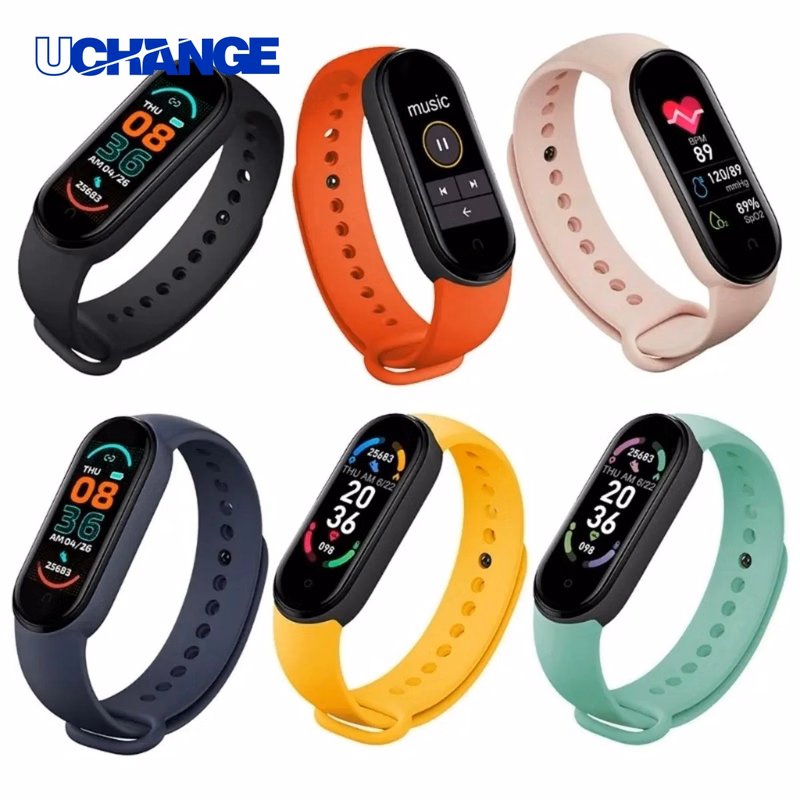 Fitness M6 Smart Bracelet Heart Rate Blood Pressure Device