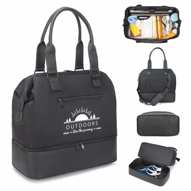 The Weekender Travel Bag With Drop Bottom