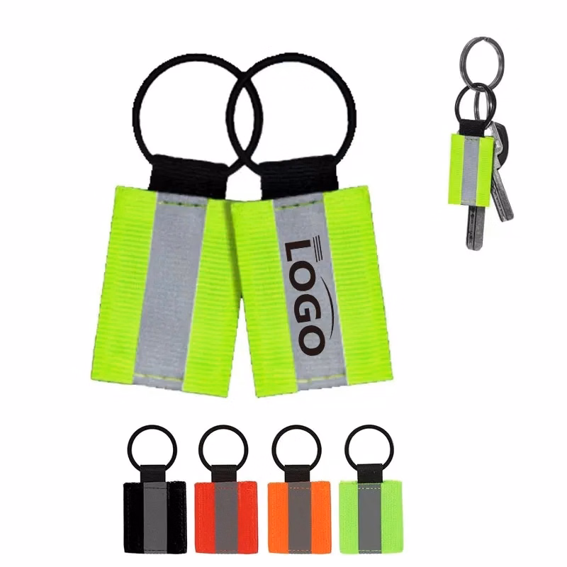 Reflective Nylon Keychain