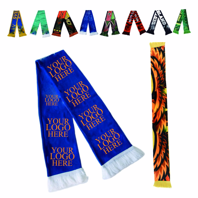 Personalized Knit Scarf