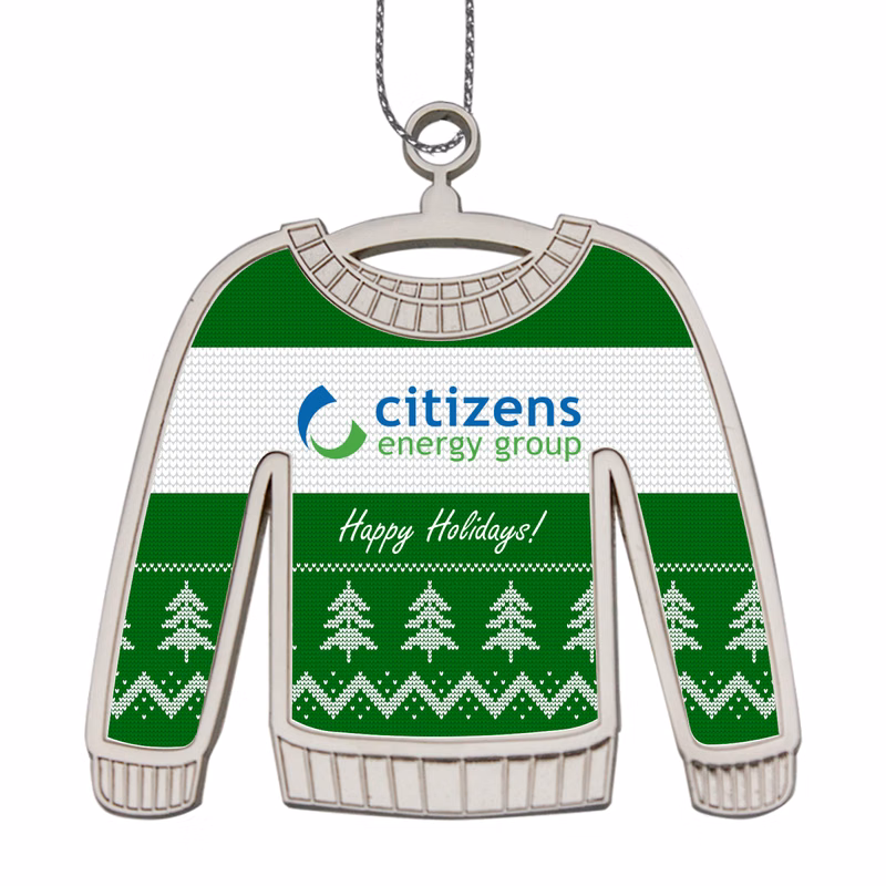 Ugly Sweater Holiday Ornament