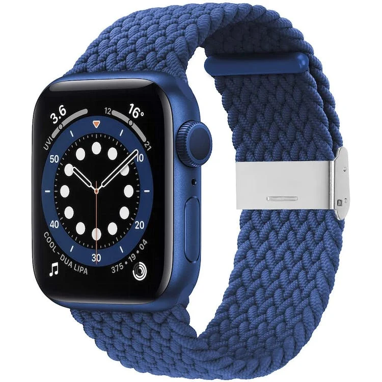 Apple Watch Braided Bands - Dark Blue Nylon 38mm/40mm/41mm 1