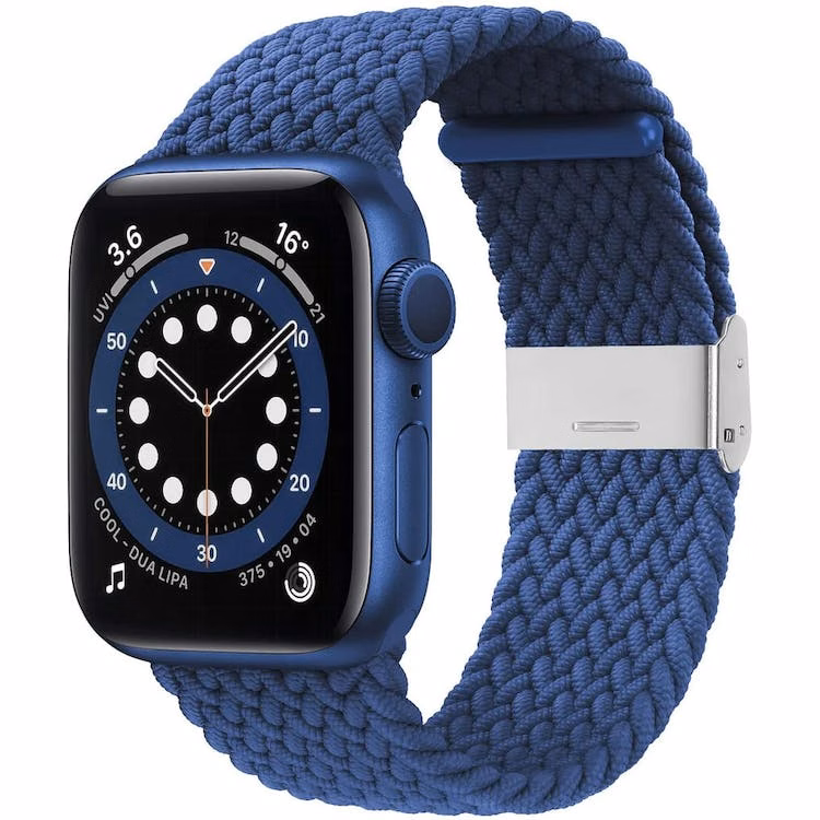 Apple Watch Braided Bands - Dark Blue Nylon 38mm/40mm/41mm