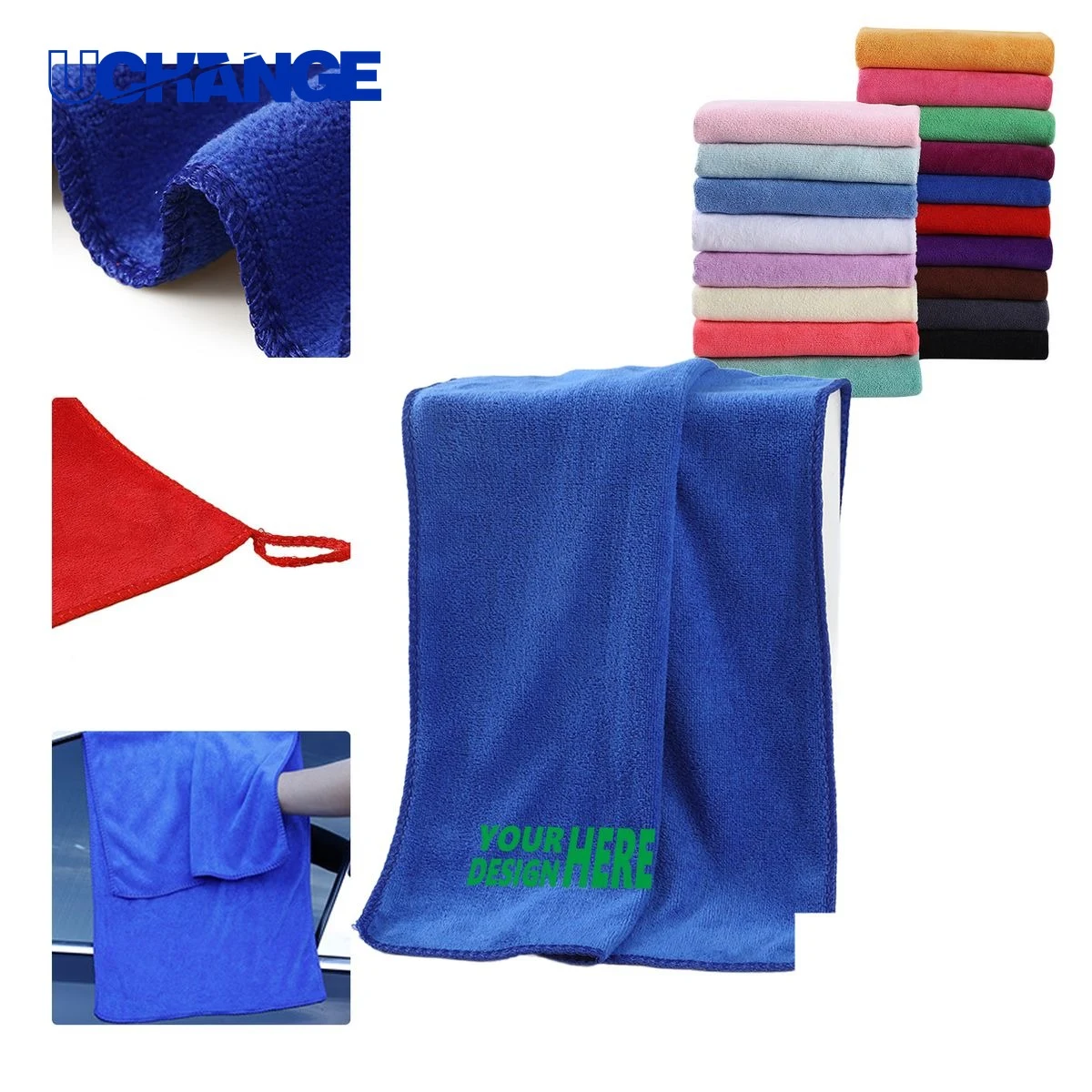 Absorbent Car Wash Microfiber Towel 1