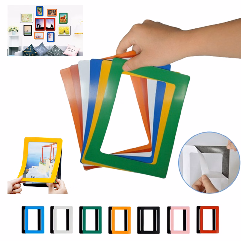 Upgraded PVC Magnetic Photo Frames