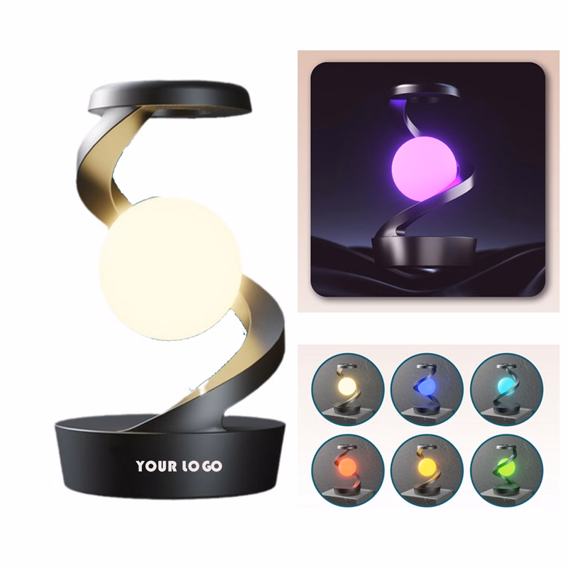 Floating Rotating Induction Bedside Lamp