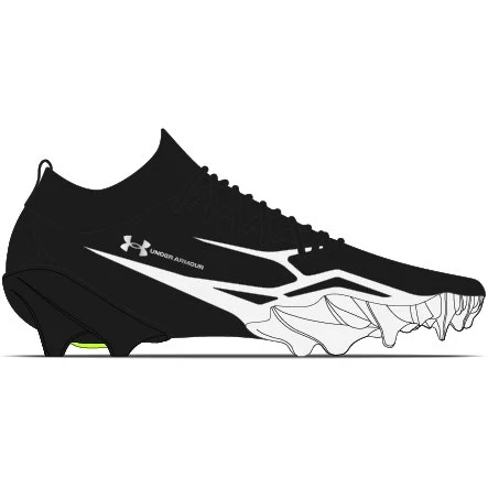 UA Spotlight Pro (D) Team Bank Men's Football Cleats 1