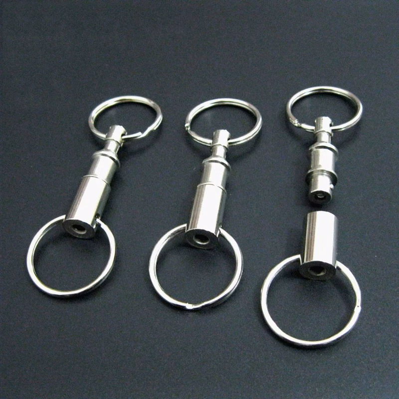 Metal 2 in 1 Key Rings