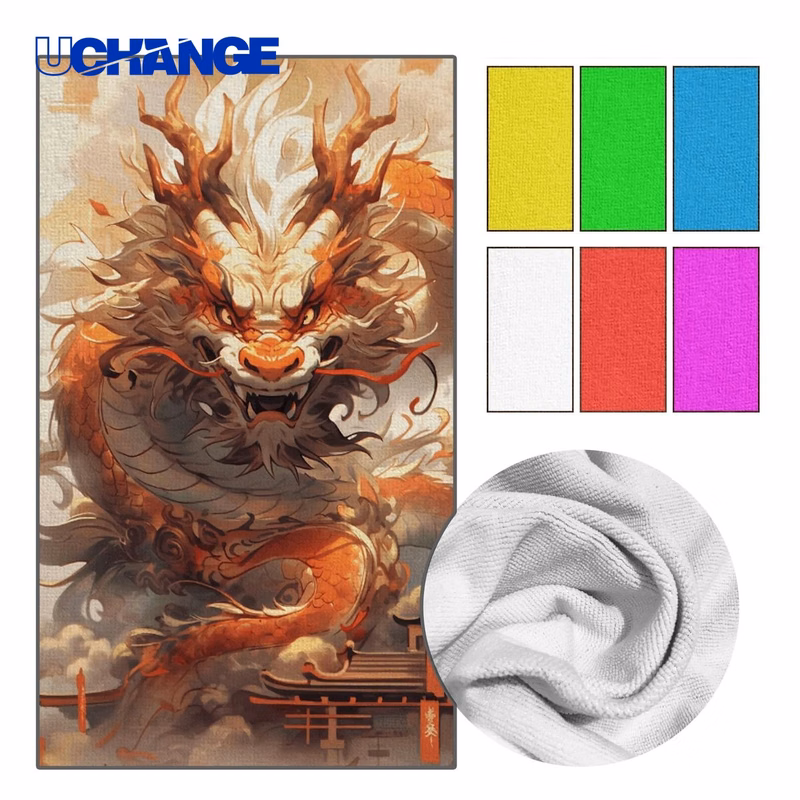 Full Color Microfiber Beach Towel Mat for Outdoors