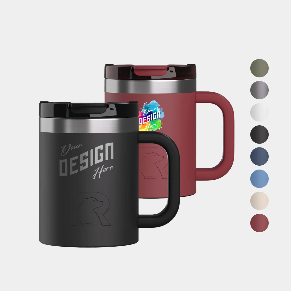12 Oz RTIC® Stainless Steel Ceramic Lined Essential Coffee Mug 1