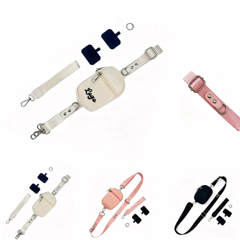 Detachable Adjustable Zipper Coin Purse