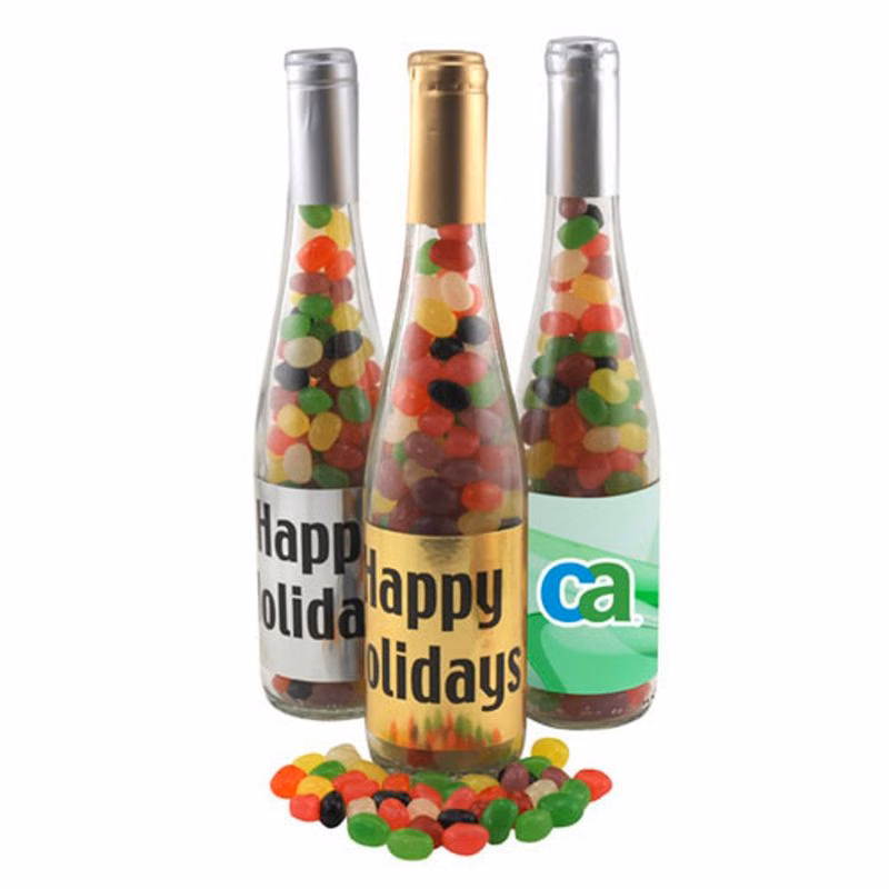 Champagne Bottle with Jelly Beans