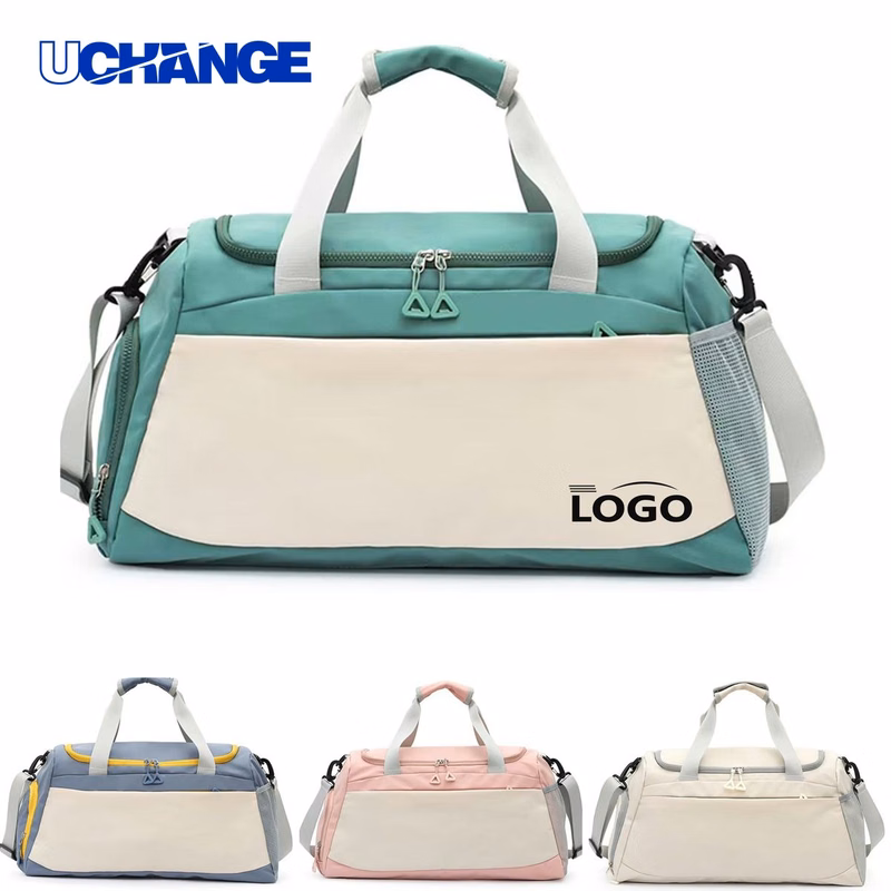 Unisex Gym Duffel Bag with Shoe Compartment
