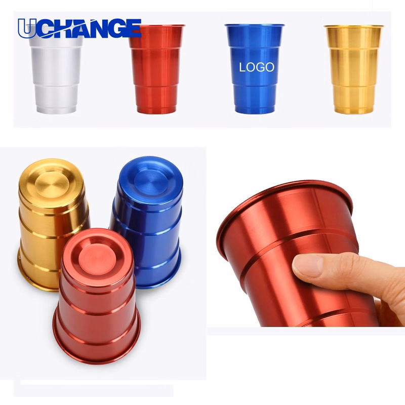 Aluminum Cup Container for Beverage Service (10 oz)