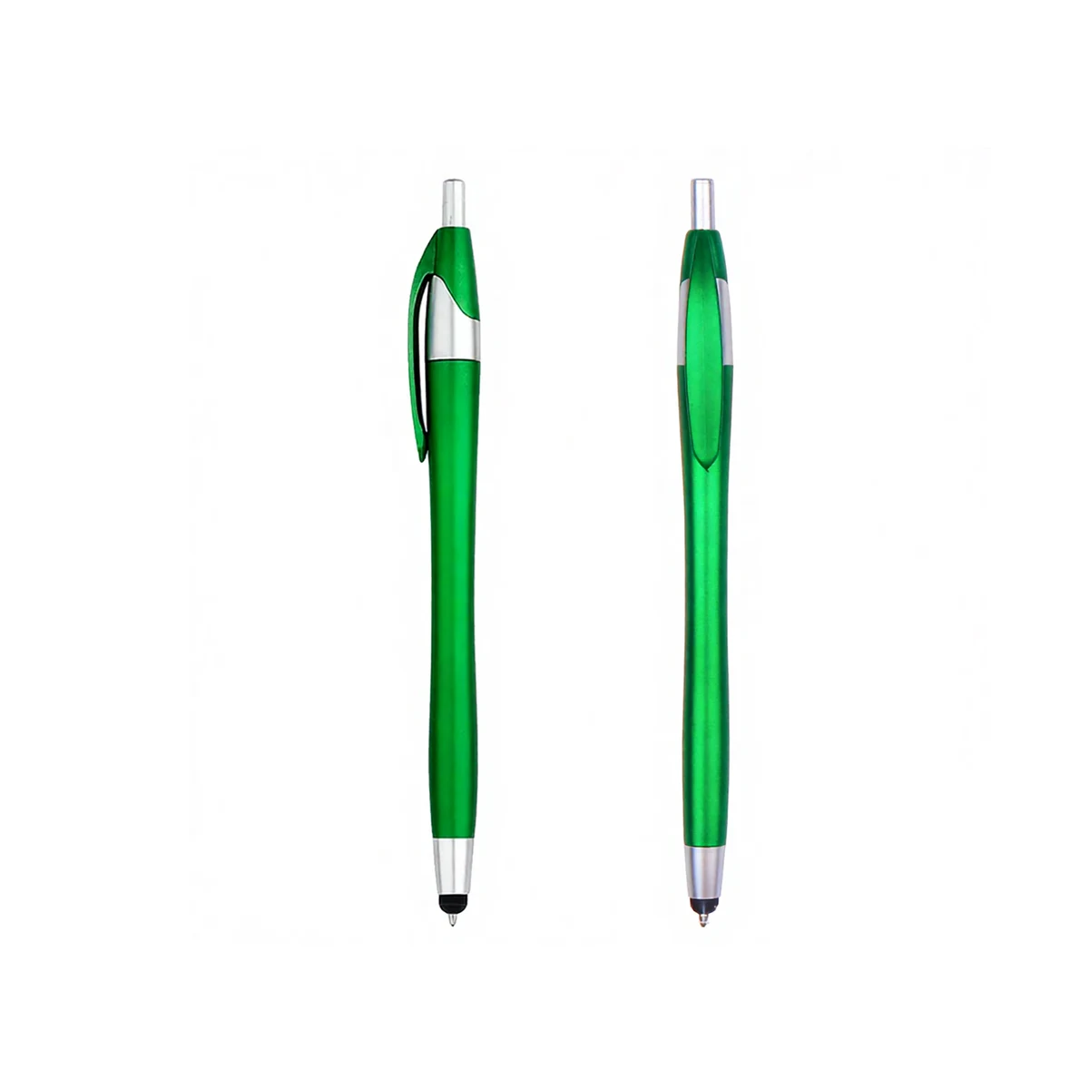 Two In One Plastic Stylus Ballpoint Pen 5.91" 1