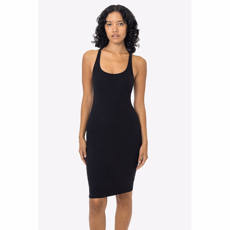 HVY SPDX RIB RACERBACK DRESS