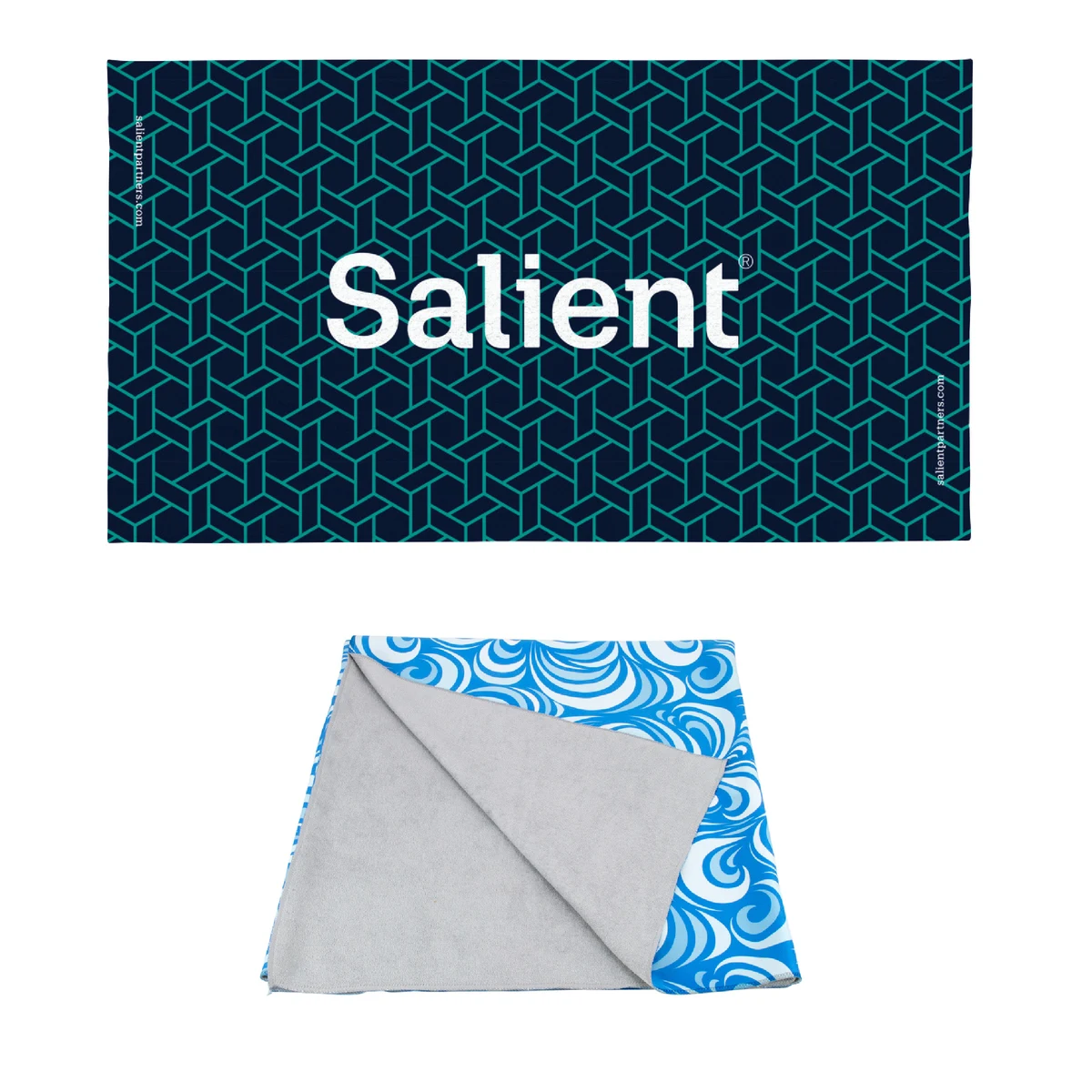 2 Sided Fusion Beach Towel (30"x 59") 1