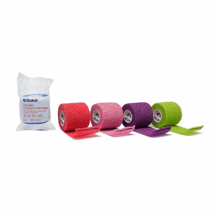 Non-Sterile Non-Latex Cohesive Bandages 2" x 5 yds