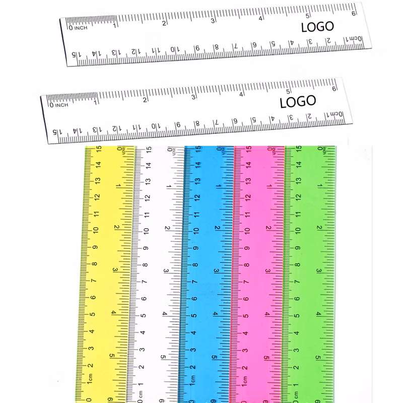 6 inches Plastic Straight Ruler