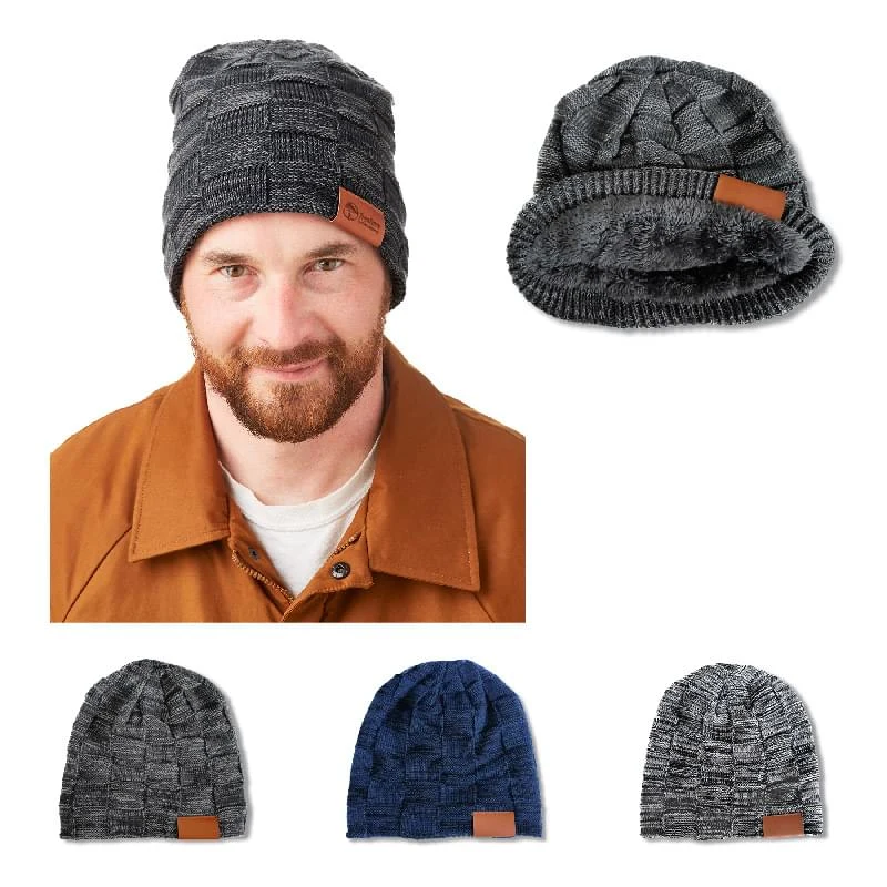 Leeman™ Fuzzy Lining Slouchy Beanie 1