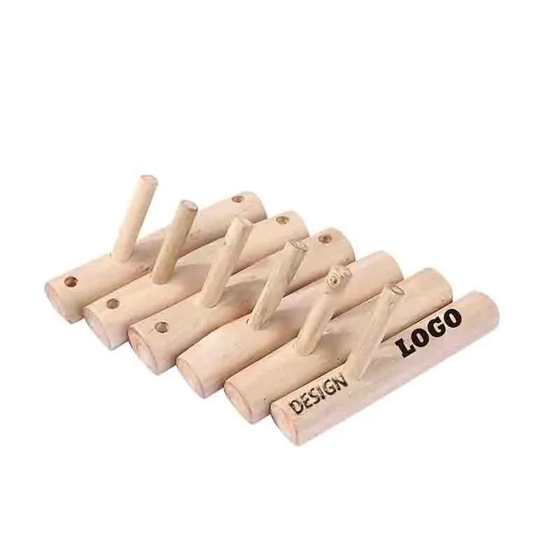 Real Wooden Tree Branch Wall Hook 1