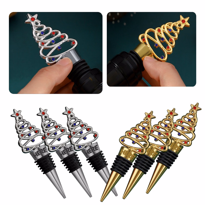 MOQ250 Zinc Alloy Wine Bottle Stopper