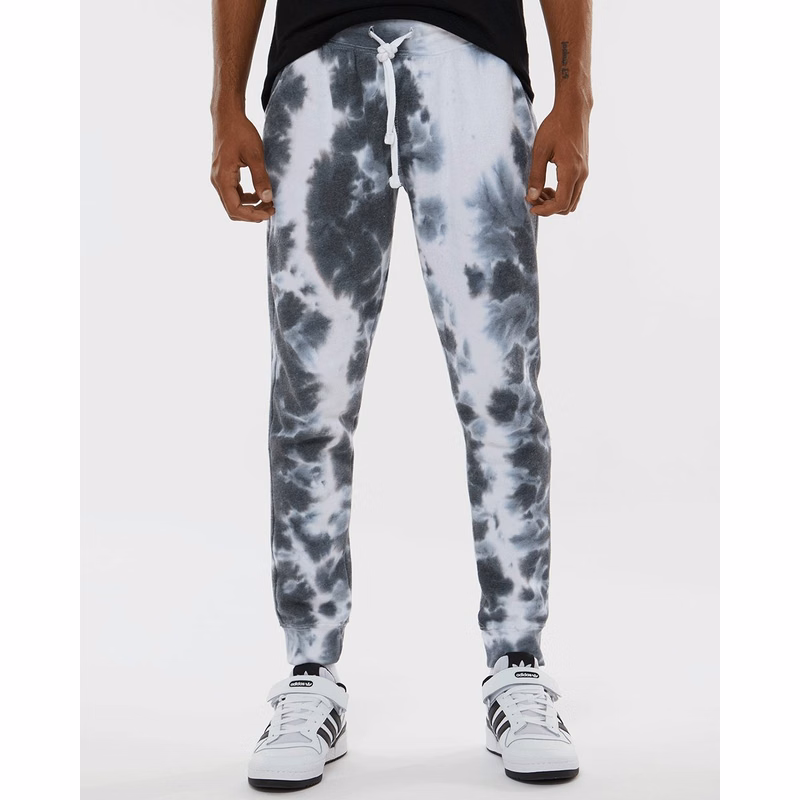 Unisex Tie-Dyed Fleece Joggers - 8884