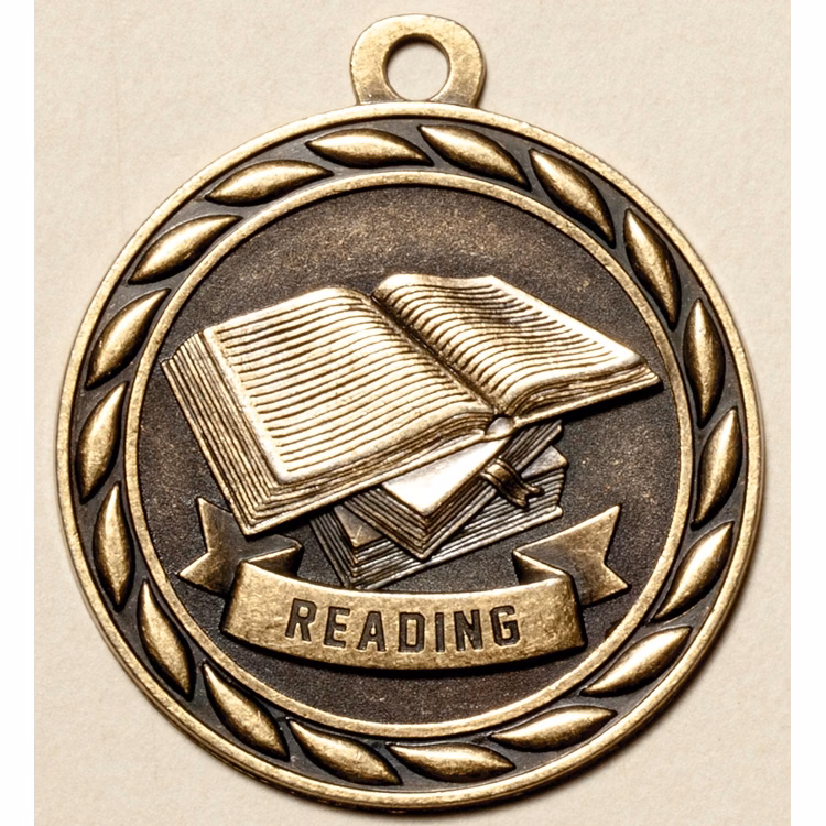 Reading Medal, 2"