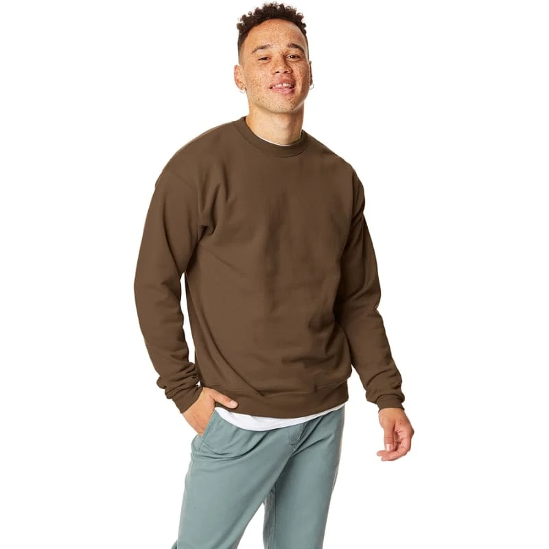 Hanes 7.8 Oz. ComfortBlend® EcoSmart® 50/50 Fleece Crew, custom hoodie or sweatshirt with logo imprint 1