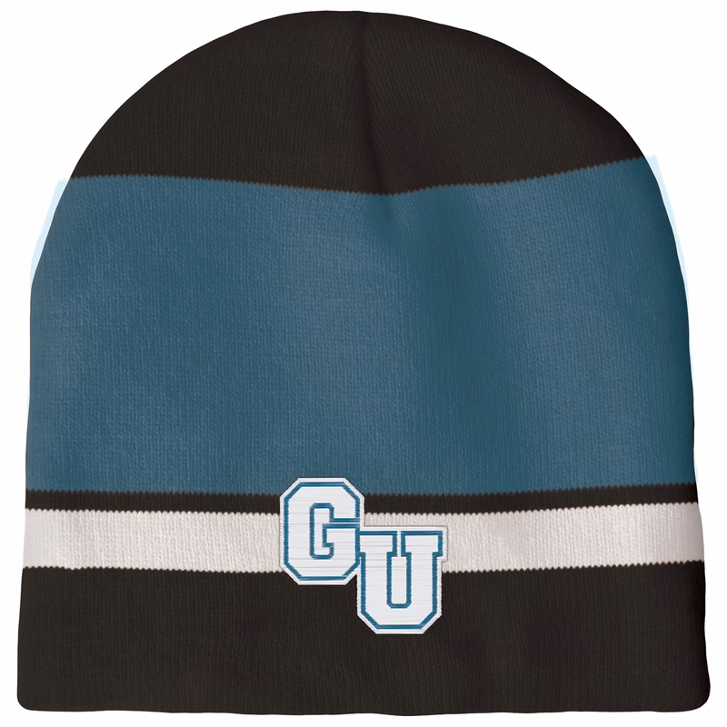 Knit Beanie with No Pom and No Cuff (Embroidery Logo)