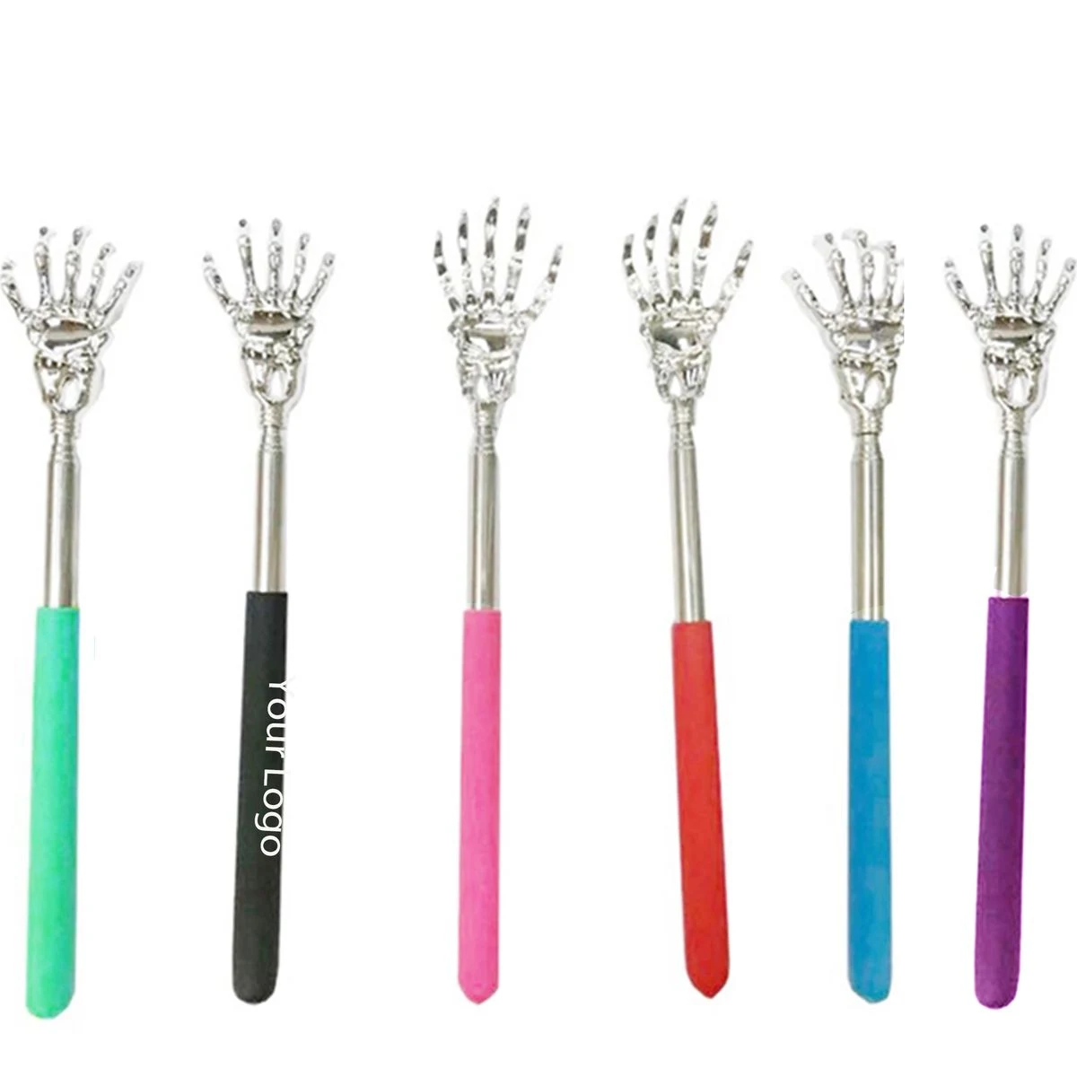 Telescopic Stainless Steel Back Scratcher Claw 1