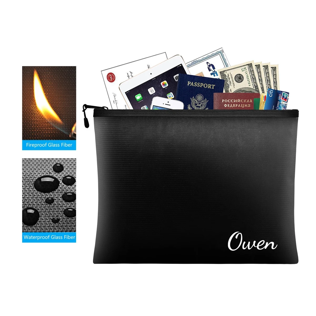 Waterproof & Fireproof Document Bag 1
