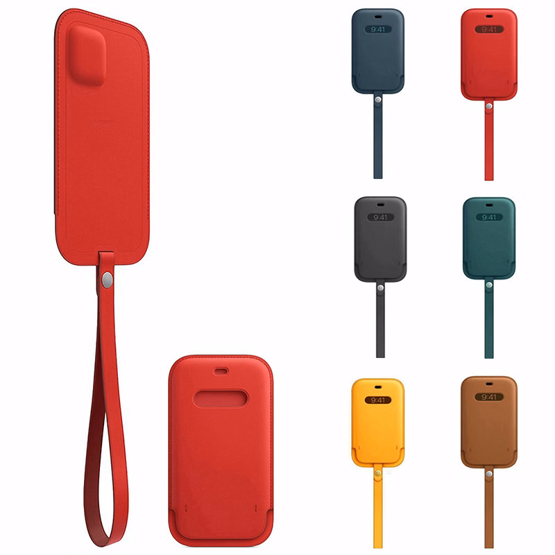 Magnetic Leather Phone Wallet Case
