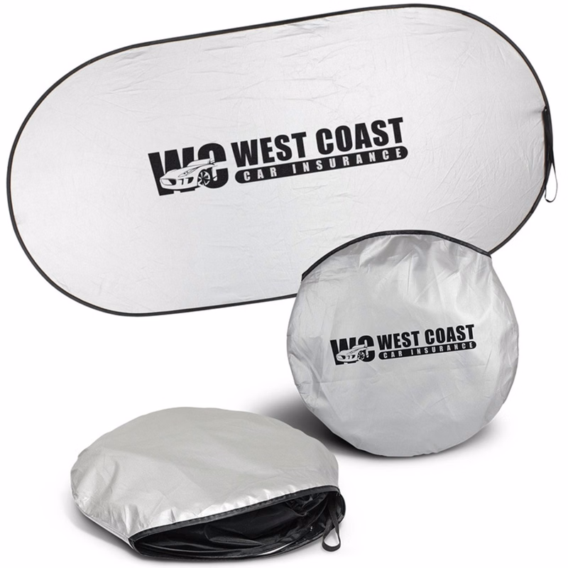 Single Panel Folding Car Sun Shade