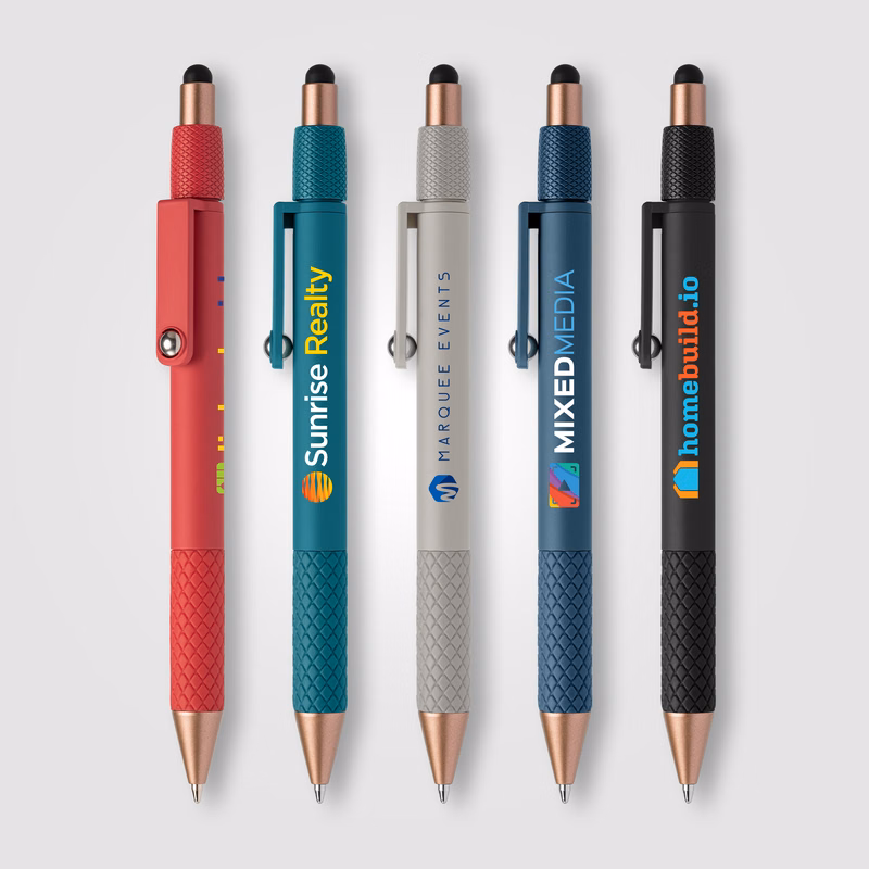 Nora Recycled Plastic Relax Fidget Stylus Pen