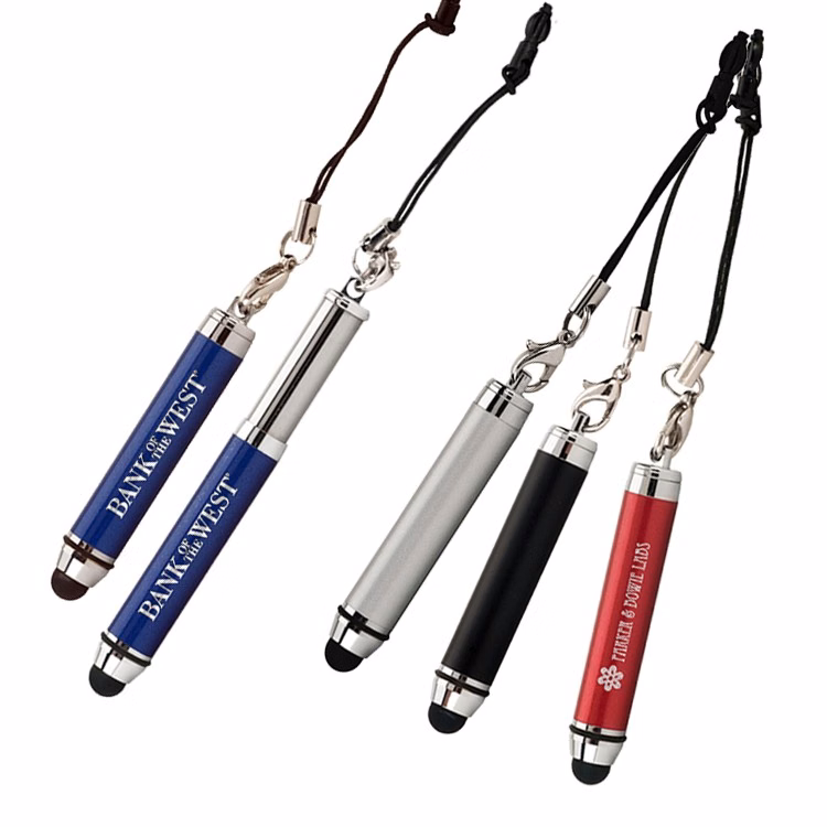 Neutrino Telescoping Brass Phone Stylus