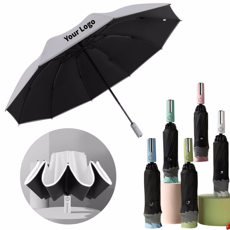 Sun - Protection Umbrellas Reflective Strips Promotions Use