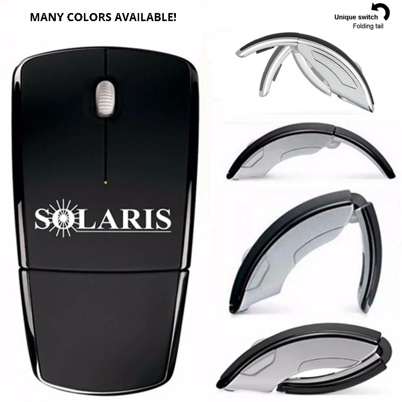 Sprinters Wireless Foldable Mouse - Optical - 2.4Ghz 1