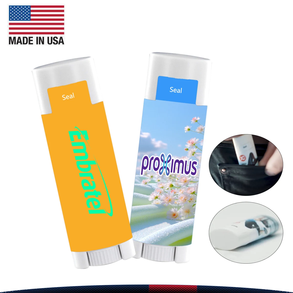 Hydriss SPF 15 Lip Balm In White Oval Tube 1