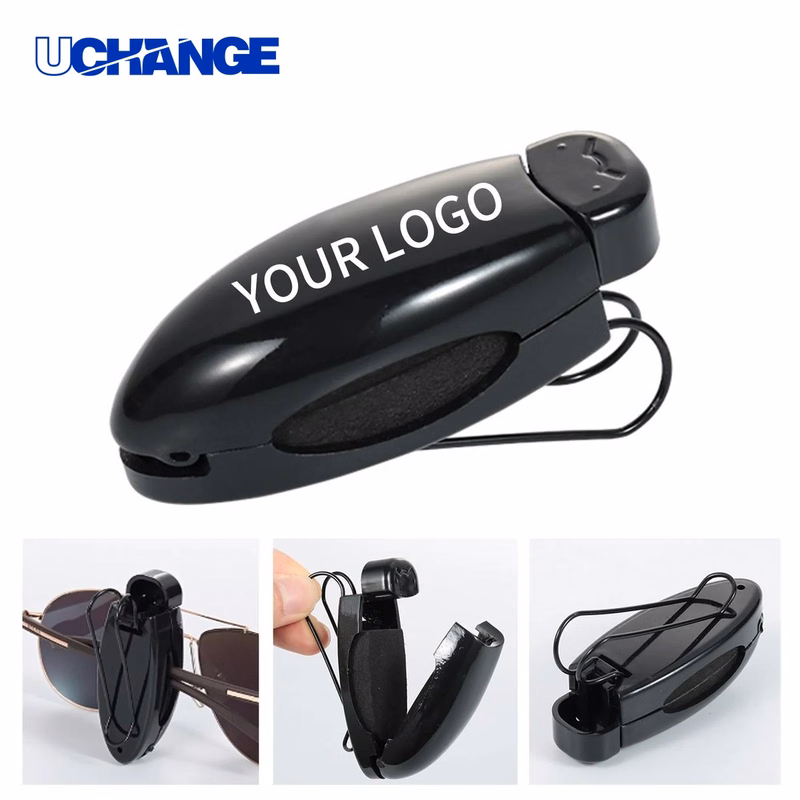 Ladybird Shape Sunglasses Clip for Car Visor Use