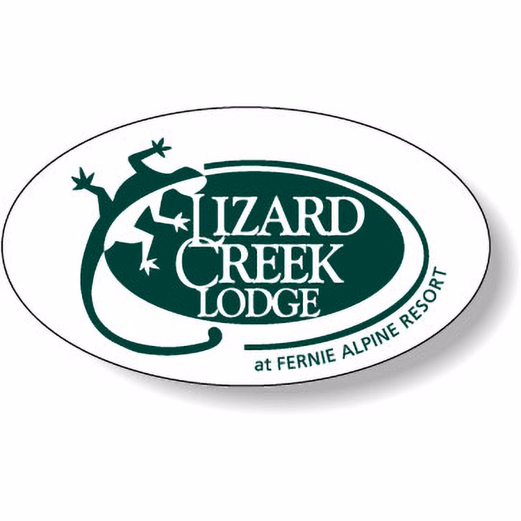 White Matte Flexo-Printed Stock Oval Roll Labels (1"x1.75")