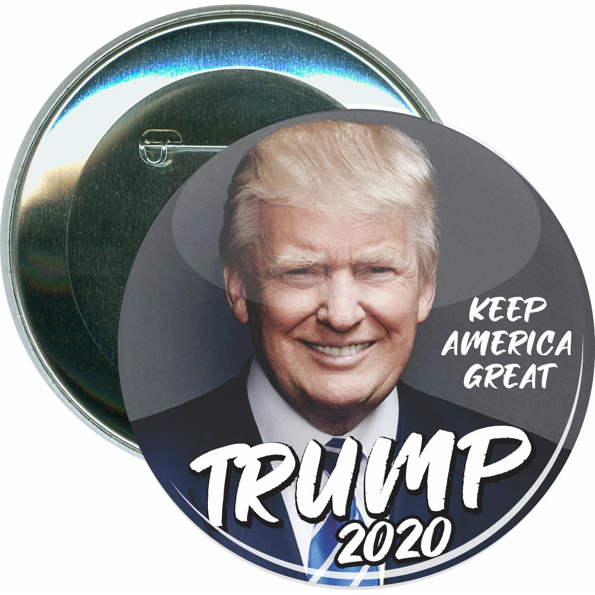 Trump 2020, Keep America Great, Political Button 1