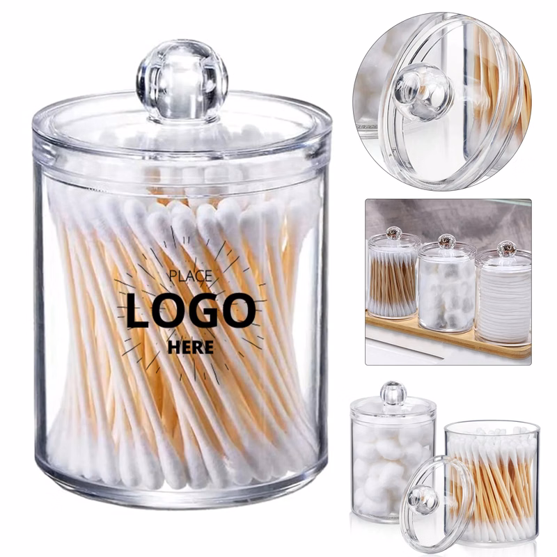 Transparent Cotton Swab Organizer